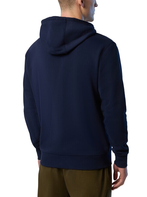 LOGO Sudadera con capucha y cremallera completa Azul marino - Sudaderas