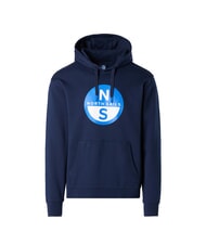 NORTH SAILS GRAPHIC Sudadera con capucha de algod&oacute;n Azul marino - Sudaderas - 4