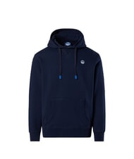 NORTH SAILS ROUND LOGO Sudadera con capucha de algod&oacute;n Azul marino - Sudaderas - 4