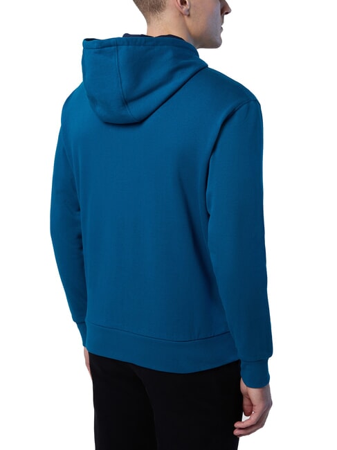 LOGO Sudadera con capucha y cremallera completa agua verde - Sudaderas