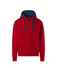 NORTH SAILS LOGO Sudadera con capucha y cremallera completa lava roja - Sudaderas - 4