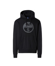 NORTH SAILS GRAPHIC Sudadera con capucha de algod&oacute;n negro - Sudaderas - 4