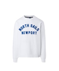NORTH SAILS NEWPORT Sudadera de algodón blanco - Sudaderas - 4