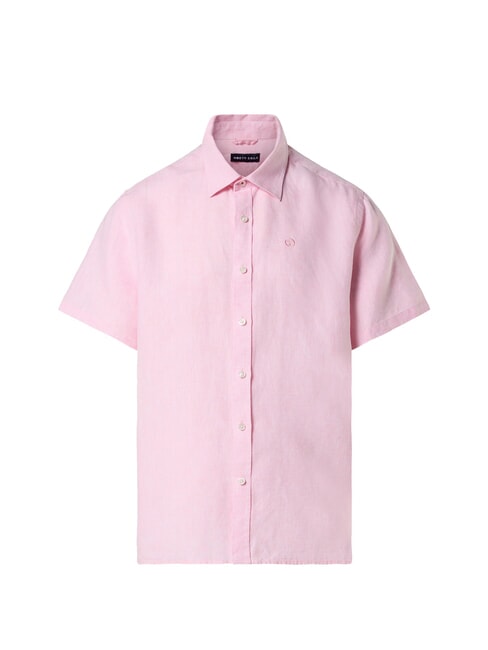 N/S Camisa de lino pluma de flamenco - Camisas de hombre