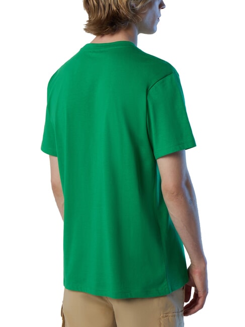 NEWPORT Camiseta de algod&oacute;n con logotipo de arco abeja verde - camiseta