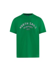 NORTH SAILS NEWPORT Camiseta de algod&oacute;n con logotipo de arco abeja verde - camiseta - 4