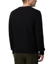 NORTH SAILS N|S Suéter de cuello redondo con diseño de gofre mezcla gris oscuro - Suéteres de los hombres - 2