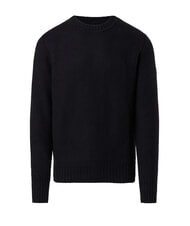 NORTH SAILS N|S Suéter de cuello redondo con diseño de gofre mezcla gris oscuro - Suéteres de los hombres - 5