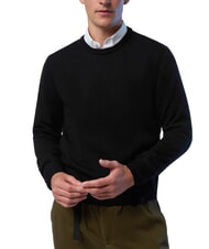 NORTH SAILS N|S Suéter de cuello redondo de lana negro - Suéteres de los hombres - 3