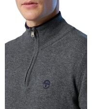 NORTH SAILS N|S Su&eacute;ter de cuello alto con media cremallera mezcla gris medio - Su&eacute;teres de los hombres - 3