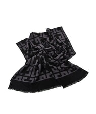 GAUDÌ ESTELLE Bufanda con flecos y logotipo por toda la prenda - Bufandas