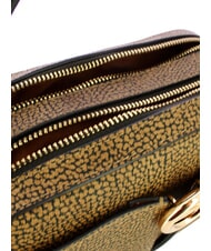 BORBONESE TULIP Mini bolso con bandolera op natural / negro - Bolsos Mujer - 5