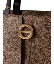 BORBONESE TULIP  Bolso de mano, con bandolera op natural / negro - Bolsos Mujer - 4