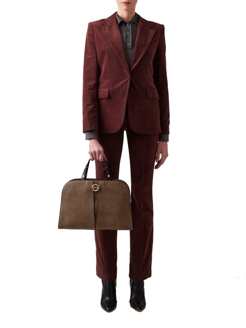 TULIP  Bolso de mano, con bandolera op natural / negro - Bolsos Mujer