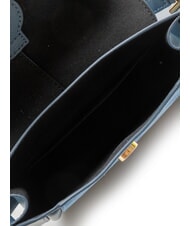 FURLA FLOW Bolso pequeño de piel con bandolera tonos gris azulados - Bolsos Mujer - 5