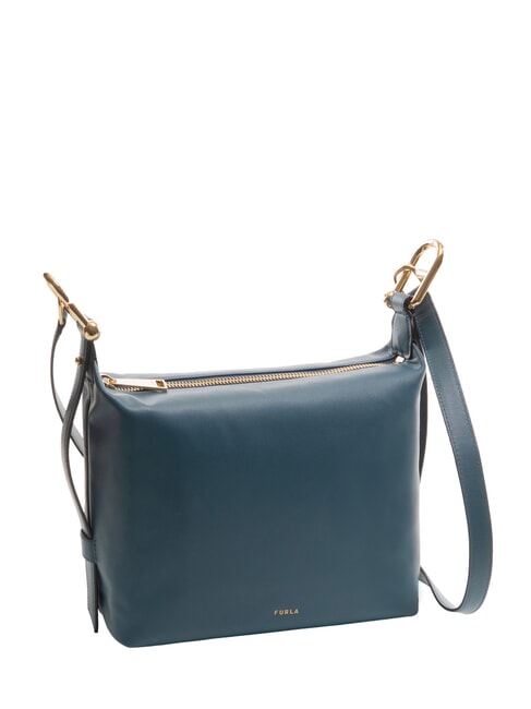 TONIE Bolso de hombro, de piel azul grisáceo - Bolsos Mujer