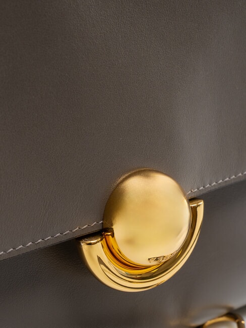 DOMUS  Mini bolso con bandolera gris urbano - Bolsos Mujer