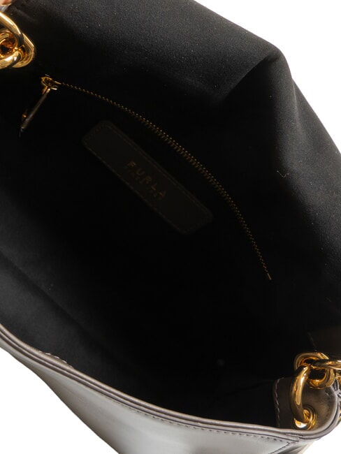 DOMUS  Mini bolso con bandolera gris urbano - Bolsos Mujer