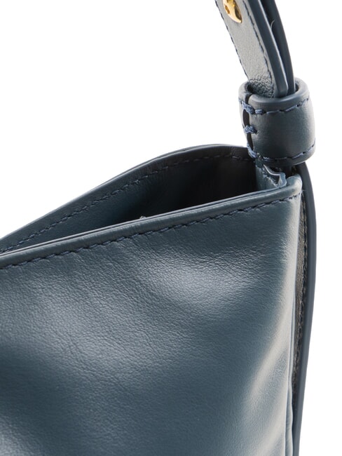 SFERA SOFT  Bolso bandolera de piel azul grisáceo - Bolsos Mujer