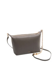 FURLA NUVOLA Bolso bandolera mini de piel gris urbano - Bolsos Mujer - 2