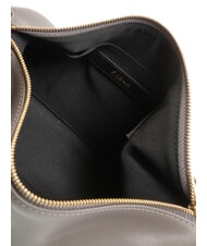 FURLA NUVOLA Bolso bandolera mini de piel gris urbano - Bolsos Mujer - 5