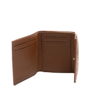 COCCINELLE METALLIC SOFT Cartera de piel granulada coñac - Carteras Mujer - 2