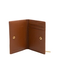 COCCINELLE METALLIC SOFT Cartera de cuero co&ntilde;ac - Carteras Mujer - 2