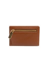 COCCINELLE METALLIC SOFT Cartera de cuero co&ntilde;ac - Carteras Mujer - 3