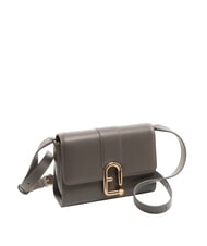 FURLA URBAN Bolso bandolera pequeño de piel gris urbano - Bolsos Mujer - 2