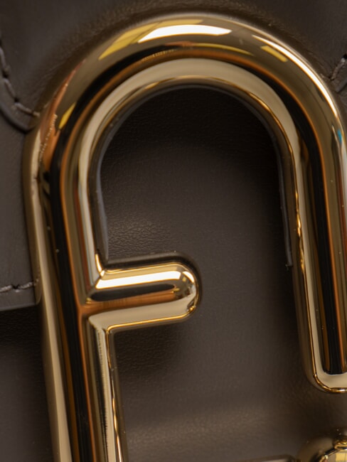 URBAN Bolso bandolera pequeño de piel gris urbano - Bolsos Mujer