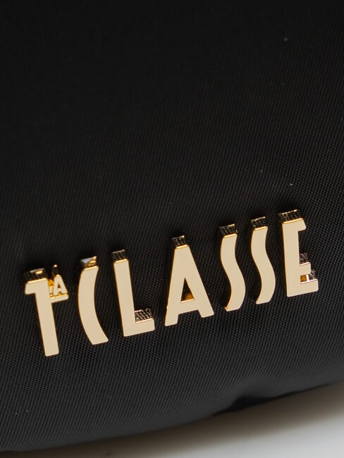 PUFFY NYLON Mini bolso de hombro en forma de media luna negro - Bolsos Mujer