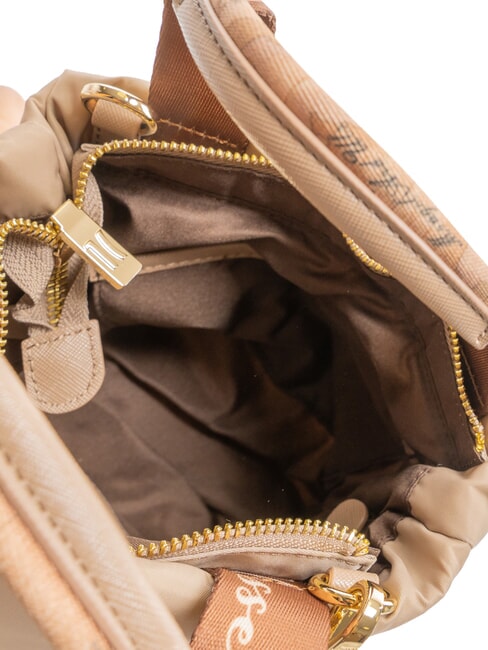 PUFFY NYLON Bolso pequeño con bandolera grisáceo - Bolsos Mujer