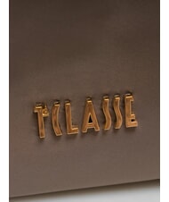 ALVIERO MARTINI PRIMA CLASSE STORMY NYLON Bolso de hombro pequeño con forma de media luna tórtola - Bolsos Mujer - 3