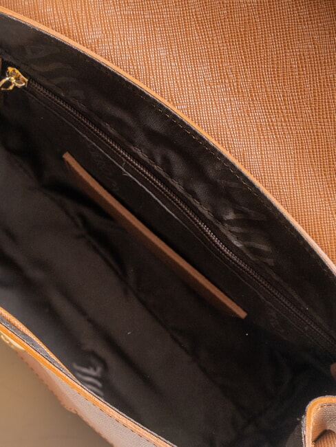 WINDY CITY  Mini bolso con bandolera casta&ntilde;a - Bolsos Mujer