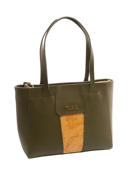 WINDY CITY  Bolso de hombro verde musgo - Bolsos Mujer