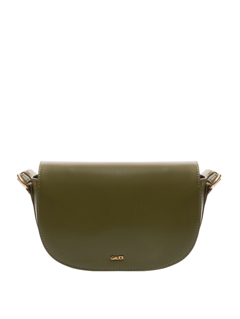 EVELYN Bolso bandolera pequeño con solapa MILITAR - Bolsos Mujer