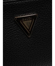 GAUDÌ CARL Bolso de mano con puño NEGRO - Neceser - 3