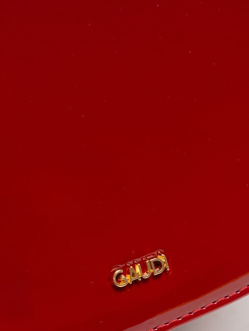 EVELYN LAK Bolso bandolera pequeño de charol ROJO - Bolsos Mujer