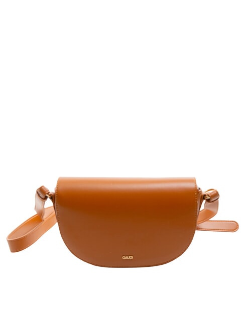 EVELYN Bolso bandolera pequeño con solapa bronceado - Bolsos Mujer