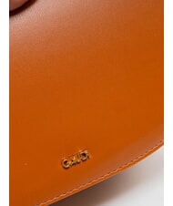 GAUDÌ EVELYN Bolso bandolera pequeño con solapa bronceado - Bolsos Mujer - 4