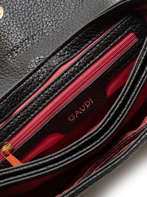 ELVIRA Bolso de hombro con tachuelas NEGRO - Bolsos Mujer