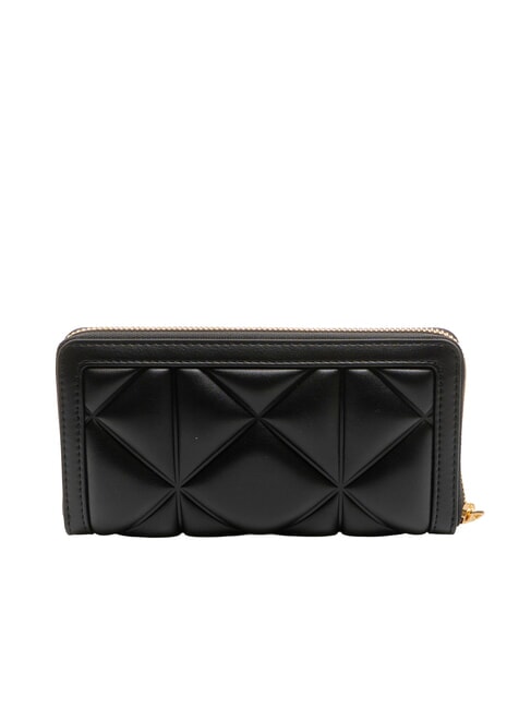 EMBOSSED Cartera grande con cremallera negro - Carteras Mujer