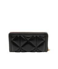 LOVE MOSCHINO EMBOSSED Cartera grande con cremallera negro - Carteras Mujer - 3
