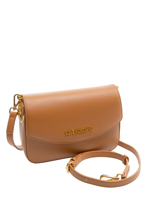 CHUNKY TAB Bolso con solapa y bandolera CUERO - Bolsos Mujer