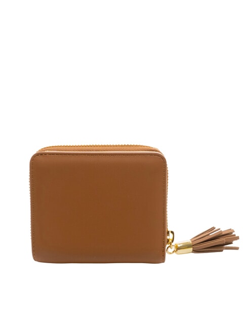 ESSENTIAL Cartera pequeña con borla y cremallera CUERO - Carteras Mujer