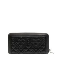 LOVE MOSCHINO QUILTED Cartera grande con cremallera po00bx - Carteras Mujer - 3