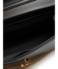 LOVE MOSCHINO SMART DAILY Bolso de mano con correa de cadena para el hombro negro - Bolsos Mujer - 5