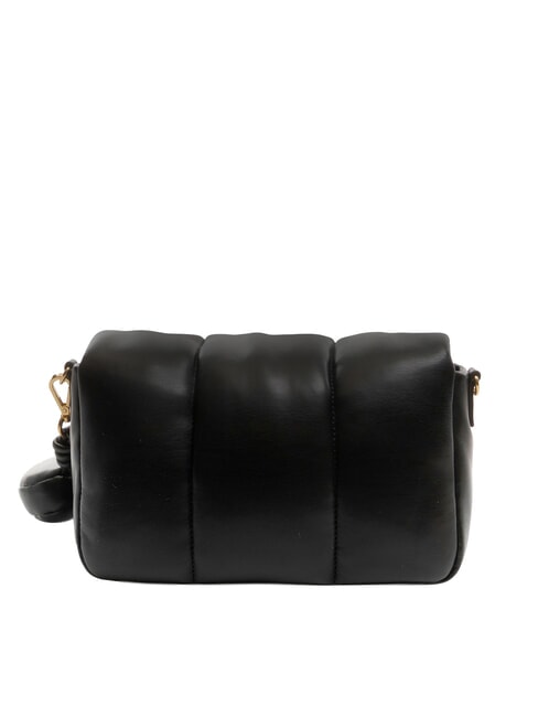 PUFFY LOGO Bolso de hombro con bolsa de corazón negro/rojo/negro - Bolsos Mujer