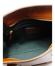 THE BRIDGE IDA Bolso de cuero tipo cartera BROWN - Bolsos Mujer - 5