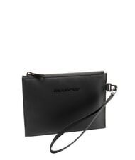 PIQUADRO CORNER SPECIALE GOMMATO Bolso de mano plano con pu&ntilde;o negro - Fundas para tablet & Organizer - 2
